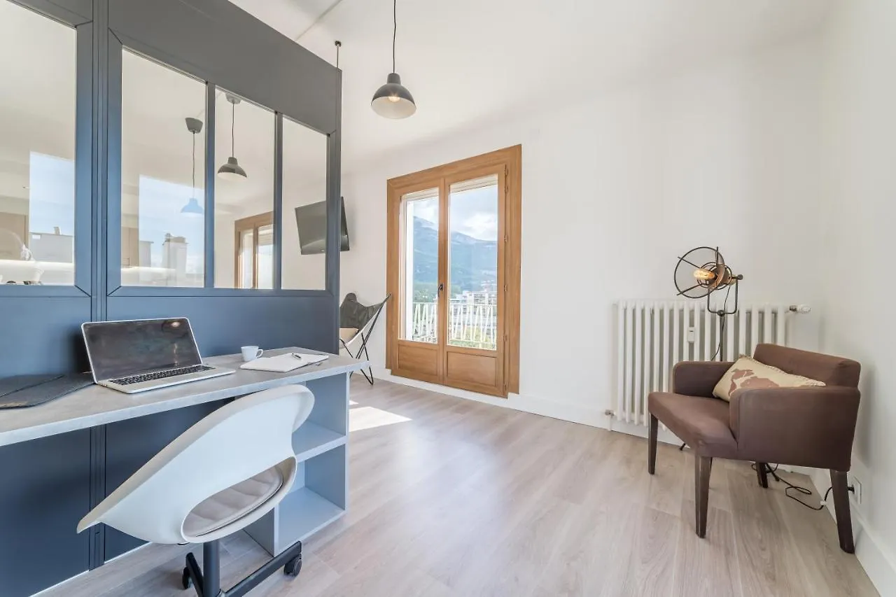 Apartmán Vue Sensationnelle - Wifi Fibre - Arrivee Autonome Chambéry
