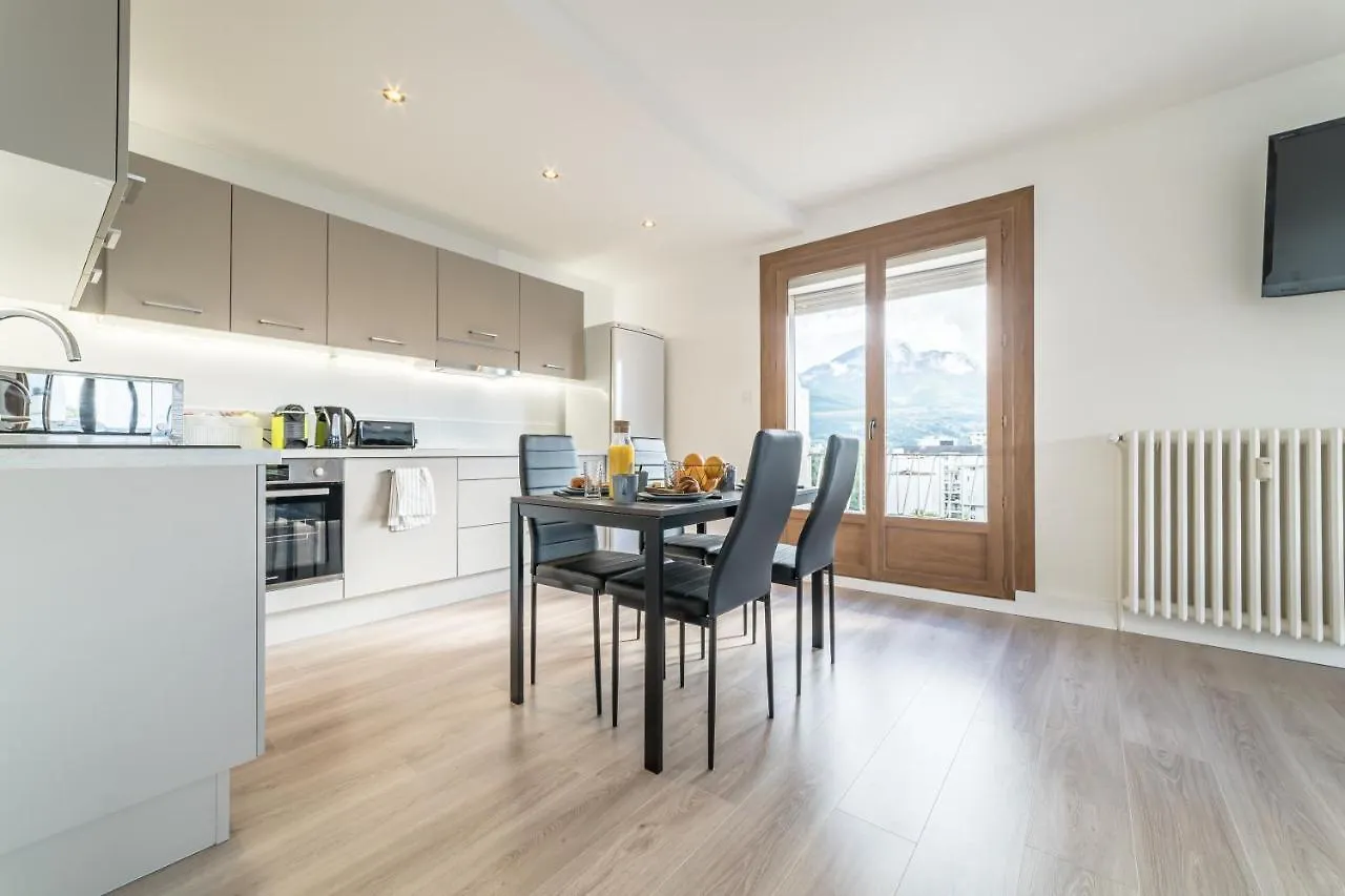 Apartmán Vue Sensationnelle - Wifi Fibre - Arrivee Autonome Chambéry